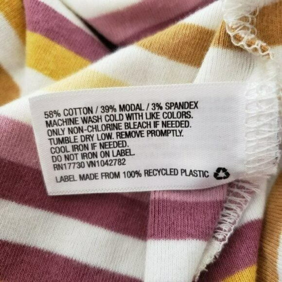 ☀ A New Day Striped Slim Fit Any Day Tank Top Sz M - Picture 4 of 6